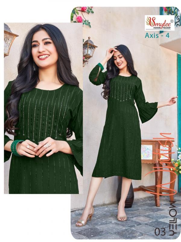 Smylee Axis 4 Designer Festive Wear Kurti 